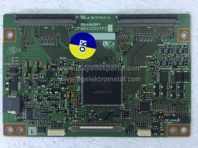 CPWBX3255TPZE , LQ315T3LZ28 , SHARP , Logic Board , T-con Board