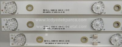 PREMIER , MS-L0878-L V7 , MS-L0878-R V7 , 3 ADET LED ÇUBUK