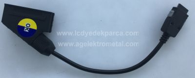 VESTEL , Scart Socket Adapter Cable , Skart Soket Kablo